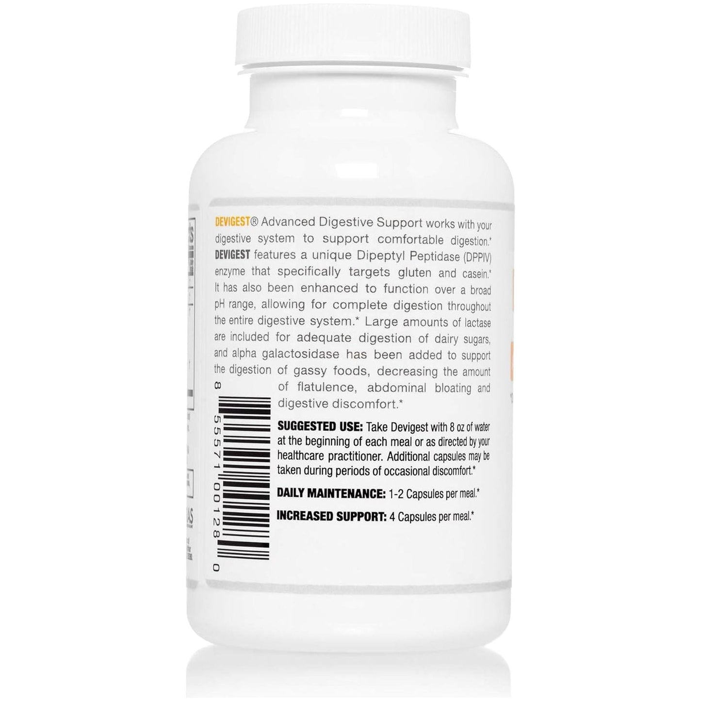 Arthur Andrew Medical - Advanced Digestive Support, Relief for Lactose Intolerance and Casein Sensitivities, 180 Capsules