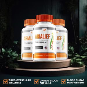 Arialief, All Natural Formula to Maintain Healthy Levels (60 Capsules)