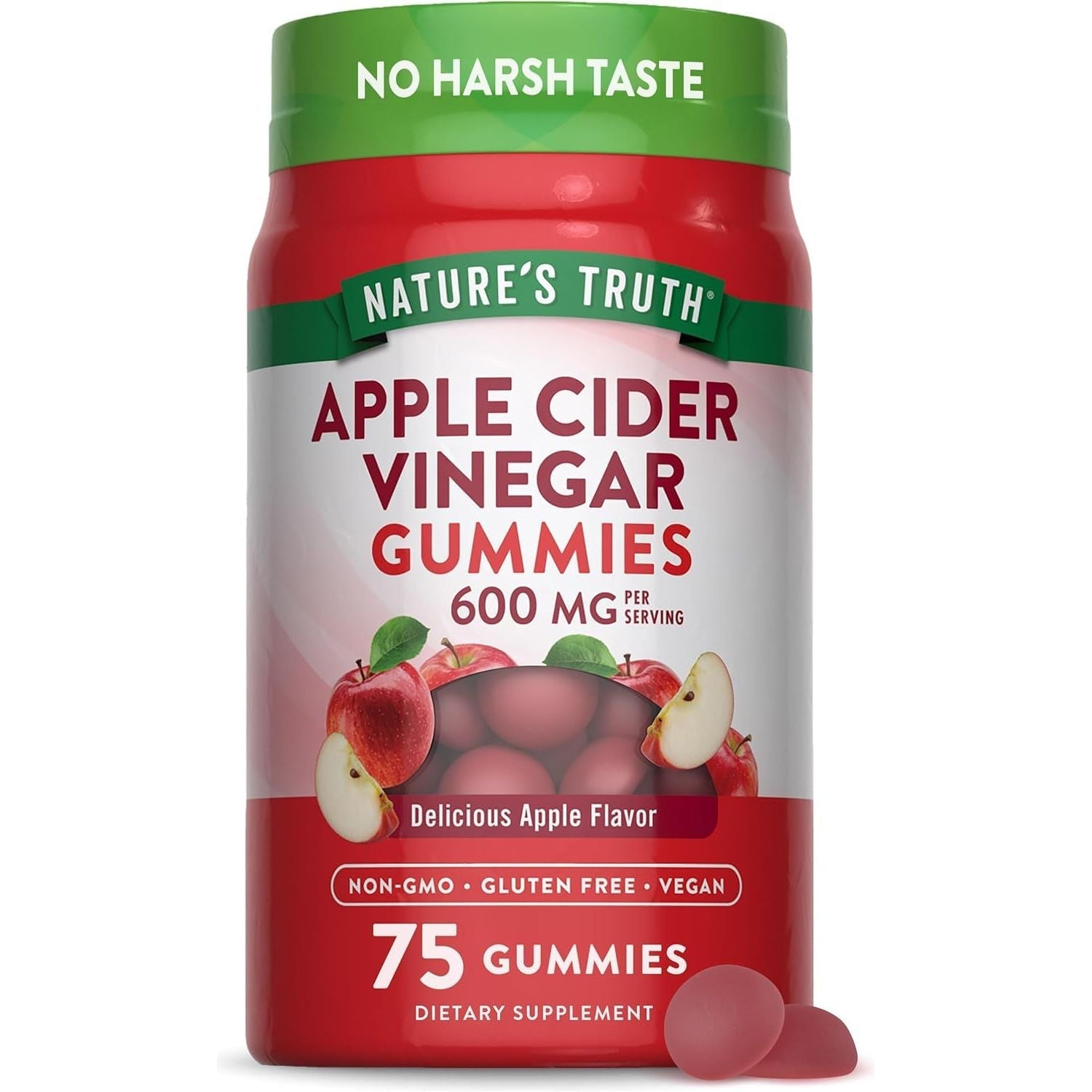 Nature'S Truth Apple Cider Vinegar Gummies | 600 Mg | 75 Gummies 