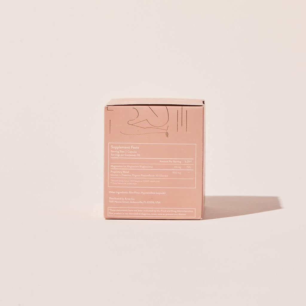 Arrae Calm Cortisol Manager - 60 Stress & Panic Relief Capsules