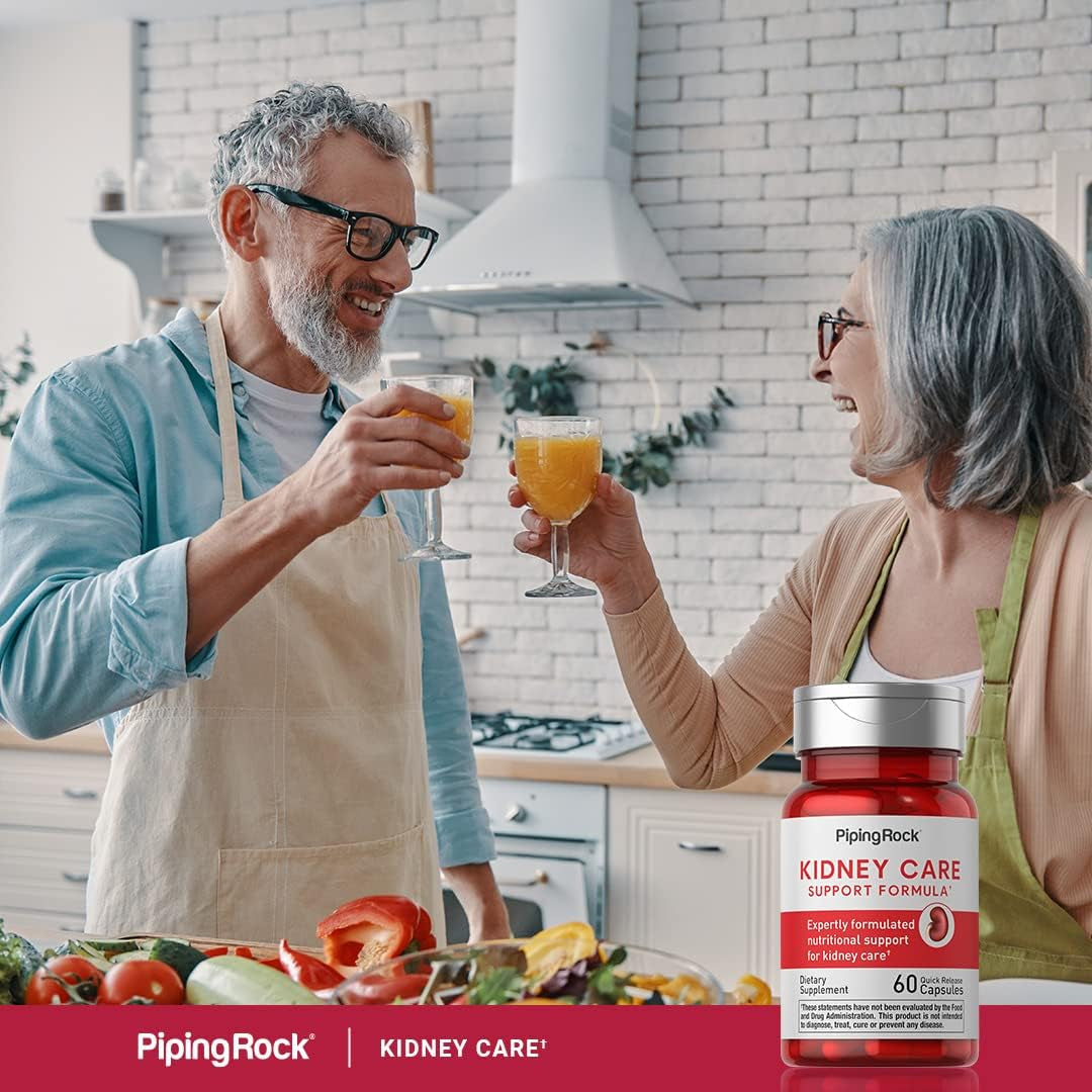 Piping Rock Kidney Support Supplement | 60 Capsules