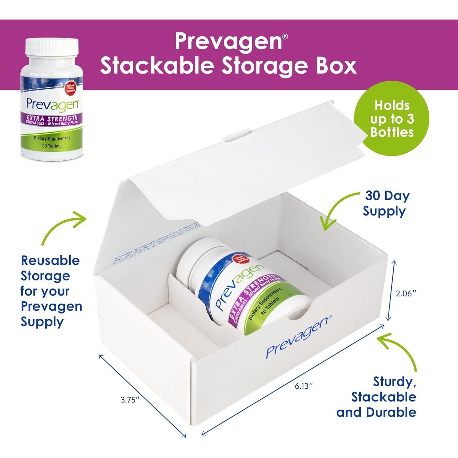Prevagen Extra Strength 20Mg, With Apoaequorin & Vitamin D (30 Chewables) Mixed Berry Flavor