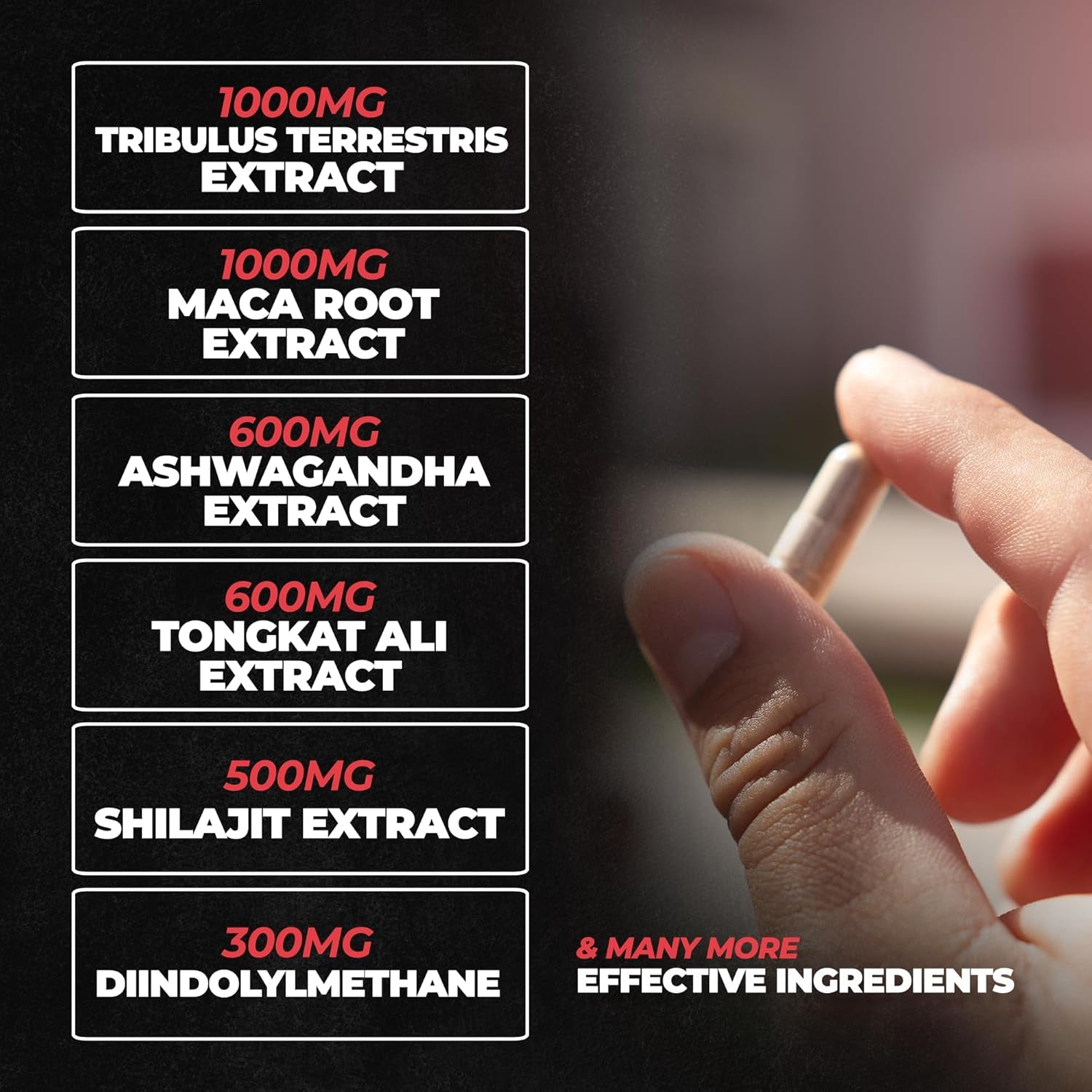 Rebirth PCT Supplement for Men, Most Stacked & Complete Post Cycle Therapy Formula (270 Capsules)