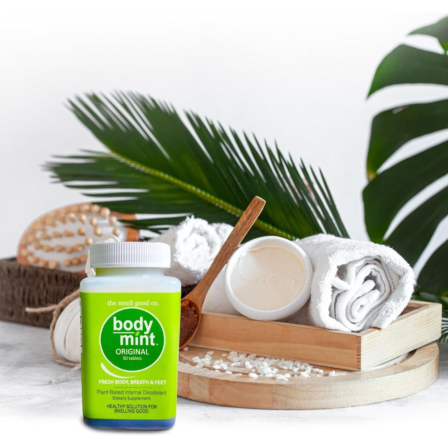 Original | Chlorophyll Deodorizing Supplement for Full Body Freshness - Fresh Underarms, Breath, Body & Feet | 50 Tabs