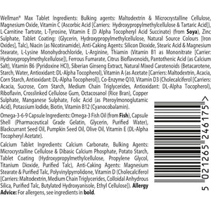 Wellman Max Capsules - Pack of 84