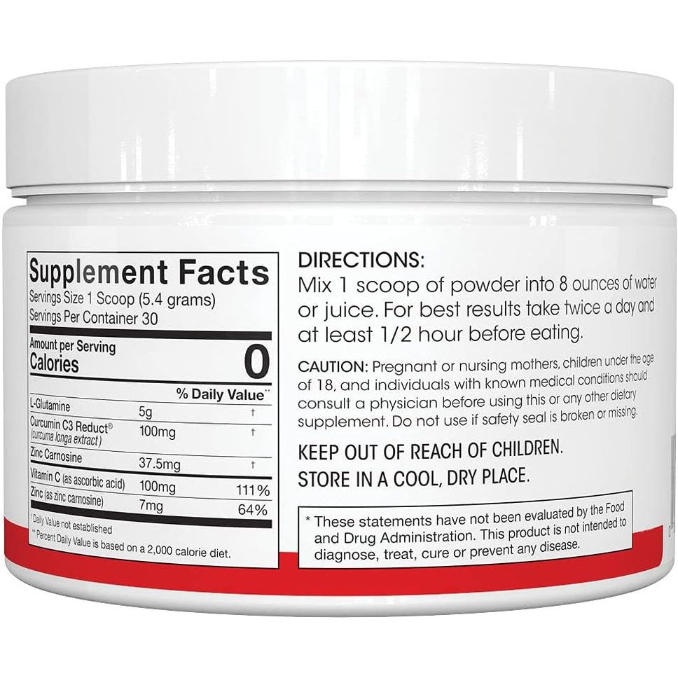 Silver Fern Gut Repair - Digestive Health Supplement Powder (1 Tub - 30 Servings)