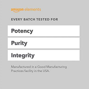 Amazon Elements Melatonin 3Mg - Helps with Occasional Sleeplessness 260 Tablets 8 Month Supply