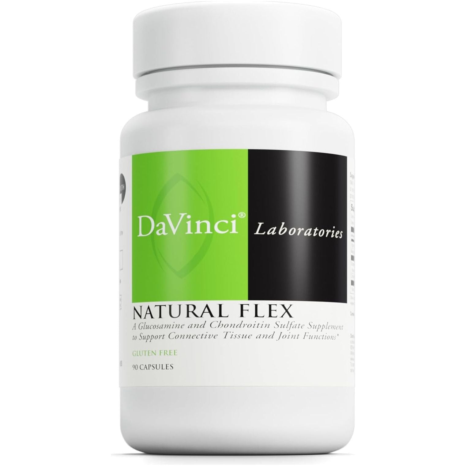 DAVINCI Labs Natural Flex - a Glucosamine and Chondroitin Sulfate Supplement to Support Connective Tissue and Joint Functions 90 Capsules