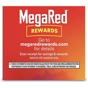 Megared - Omega-3 Krill Oil 350Mg Softgels (130 Count)