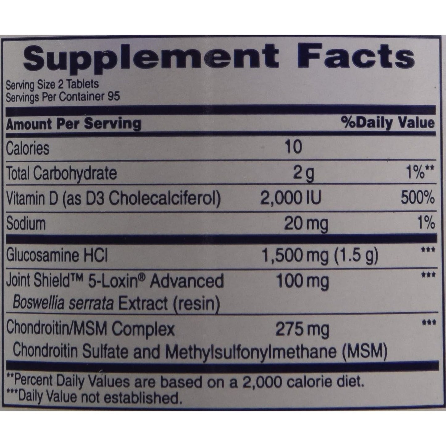 Osteo Bi-Flex Triple Strength Glucosamine Chondroitin MSM with Vitamin D - 190 Caplets