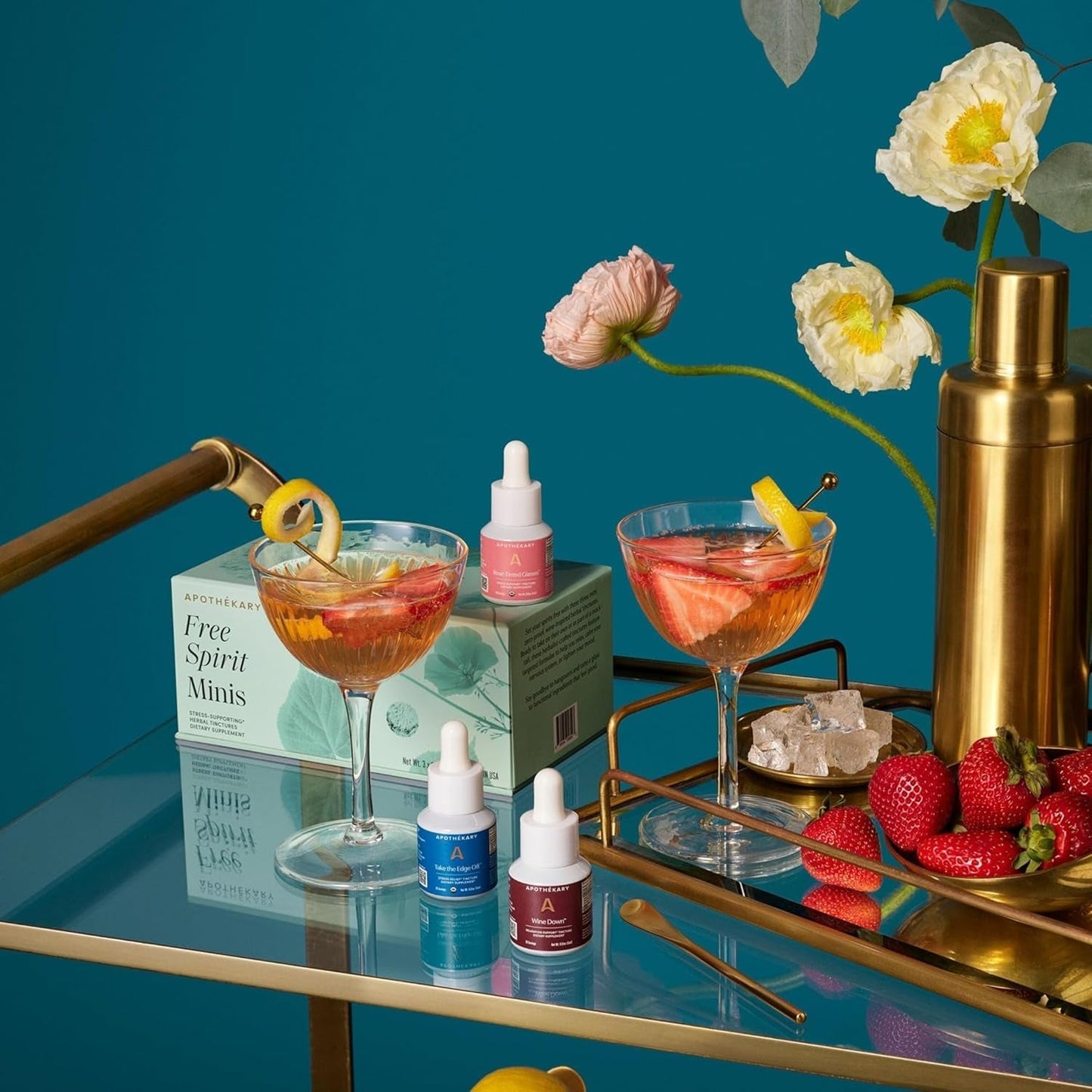 Apothékary Free Spirit Minis Set 3 Bottles,15 Servings per Bottle