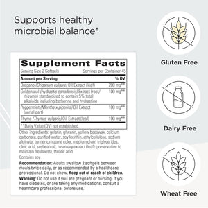 Integrative Therapeutics Y Formula - Herbal Blend - Supports Healthy Microbial Balance* - 90 Softgels