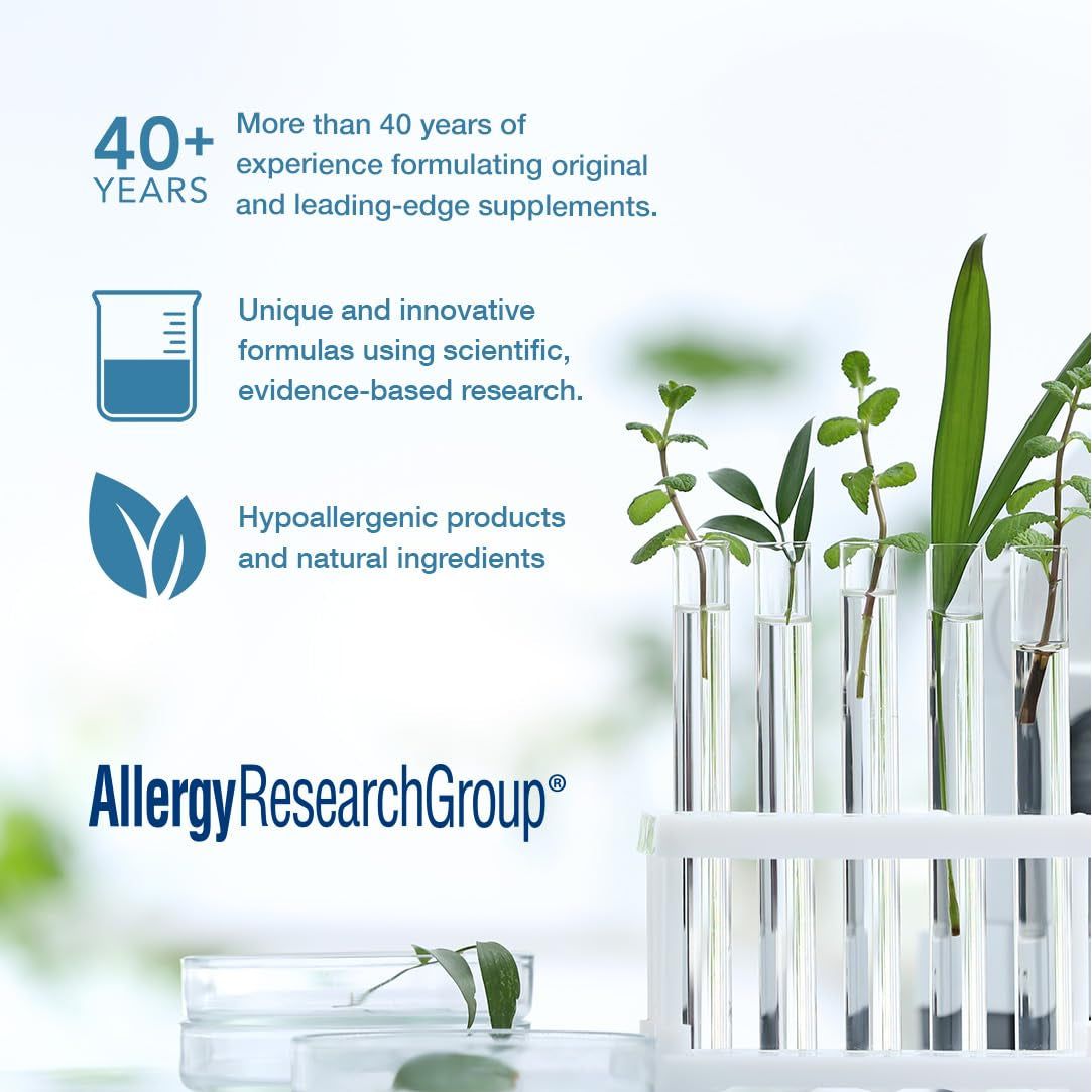Allergy Research Group Phytocort Supplement - Respiratory Support - 120 Count