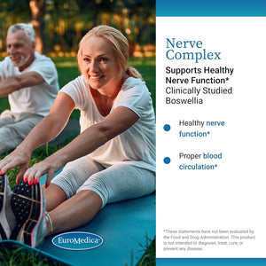 Euromedica Nerve Complex - Supports Healthy Nerve Function  30 Servings