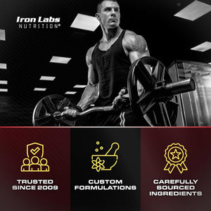 Iron Labs Nutrition Testo Gummies for Men (60 Gummies) - Mixed Berry Flavor