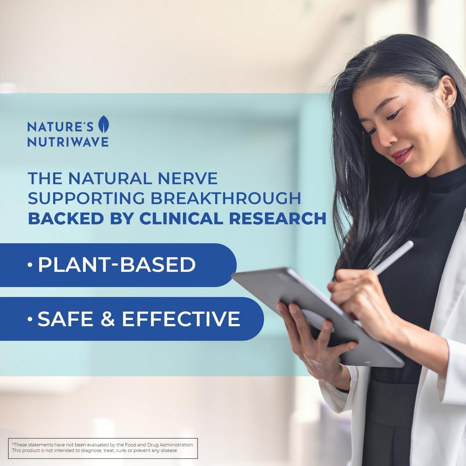 Nervovive Nerve Support Supplement - All Natural Advanced Formula for Overall Health and Wellness - 60 Capsules