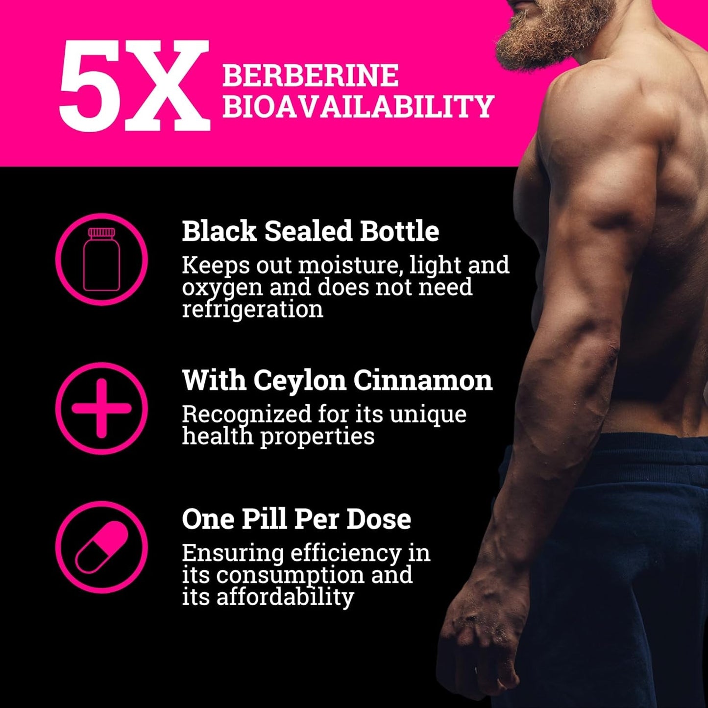 Black Forest 5X Berberine a Dihydroberberine Supplement 