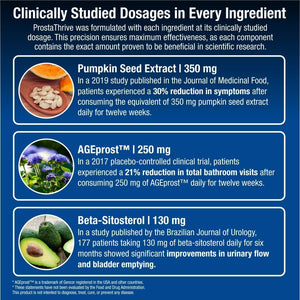 Experience Restful Nights, Boosted Energy in the Morning, Healthy Bathroom Habits, and a Robust Urine Stream - 90 Capsules