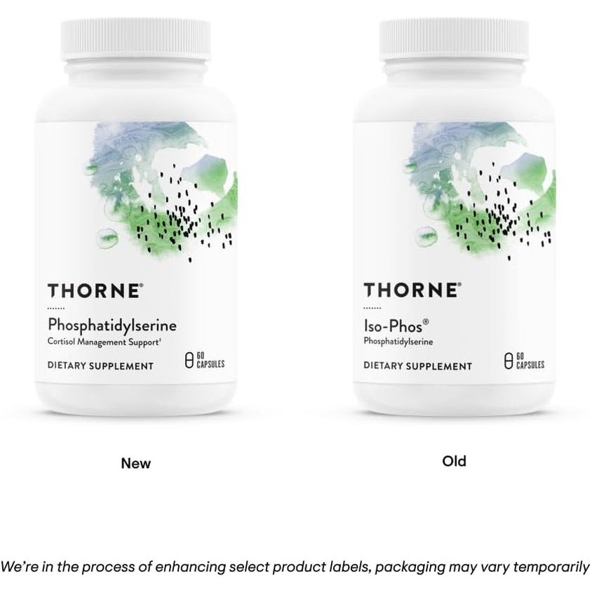 THORNE Phosphatidylserine - Cortisol Management Support to Support Brain Function - 60 Capsules