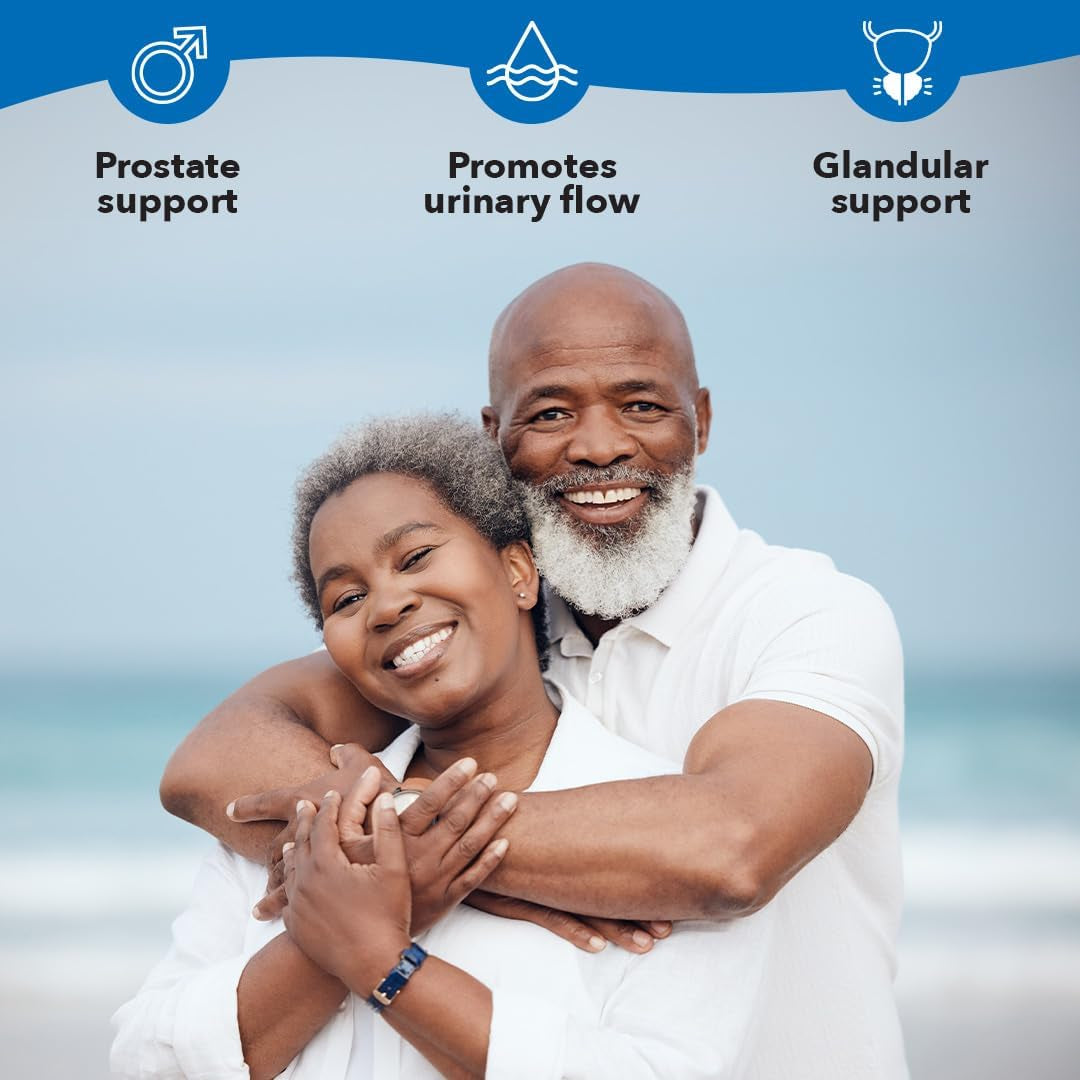 Lifeseasons Prostate Support Supplement - Promote Healthy Prostate Function & Normal Urinary Flow - 60 Softgels