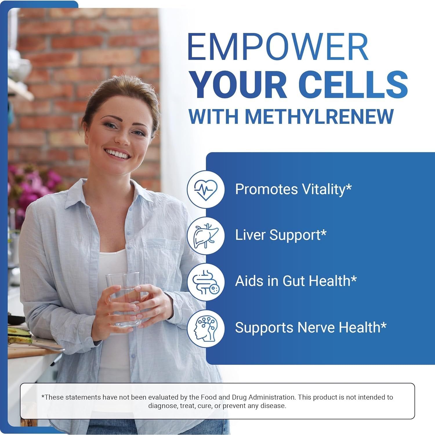 Clean Nutra Methylated Multivitamin for Women & Men TMG Taurine Supplement