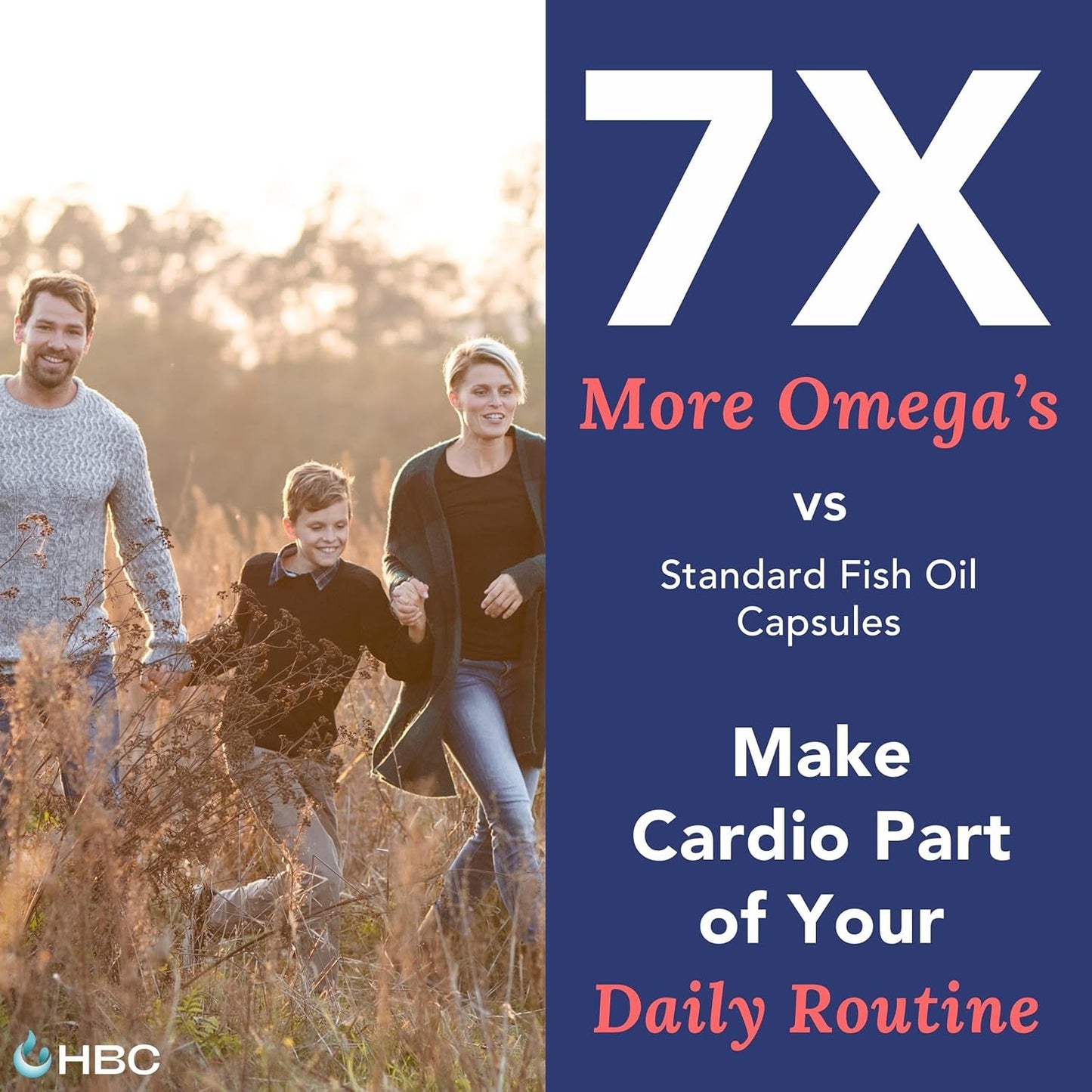 High Strength Omega 3 Fish Oil with Vitamin K2-1000Mg for Eyes, Brain, Heart & Immunity - 90 Capsules