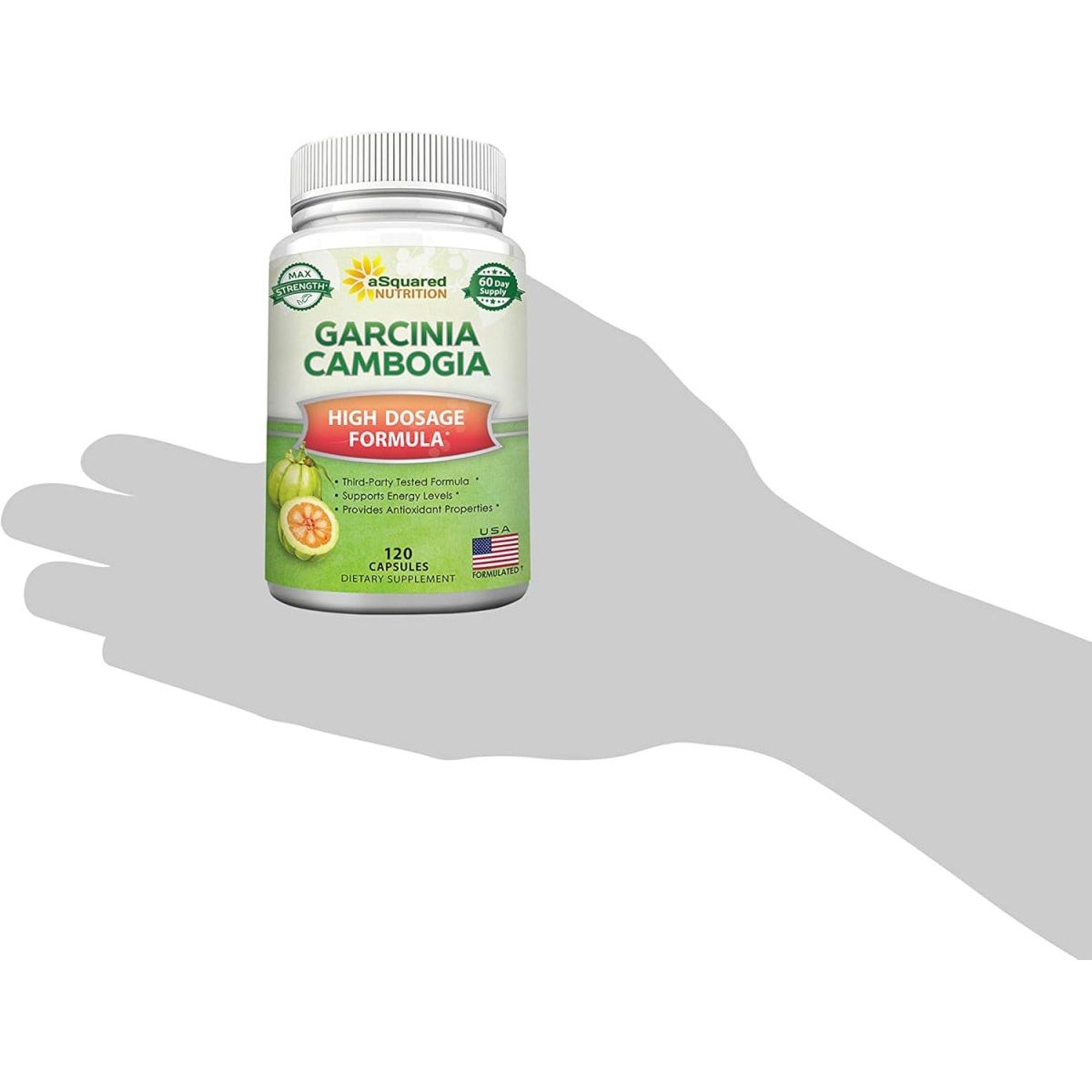 100% Pure Garcinia Cambogia Extract - 120 Capsules, Ultra High Strength HCA, Natural Weight Loss Diet Pills XT - Suppviv
