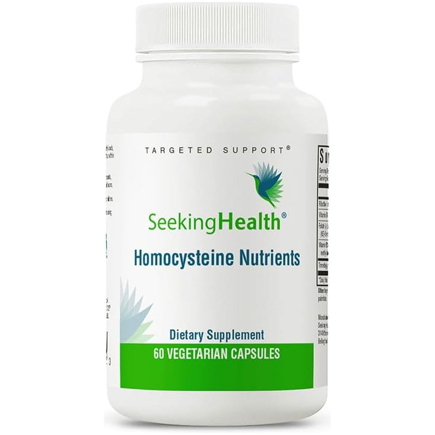 Seeking Health Homocysteine Nutrients, Support Homocysteine Level and Methylation (60 Capsules)