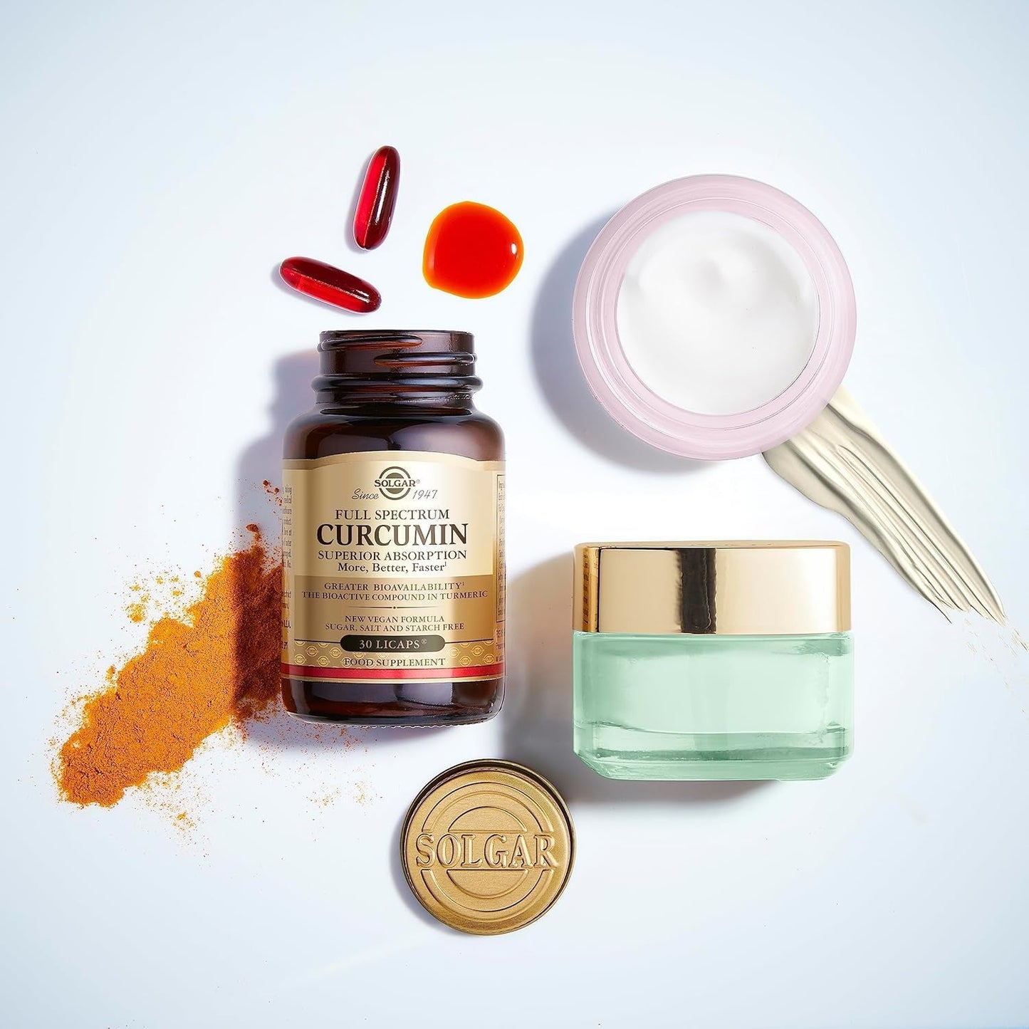 Solgar Full Spectrum Curcumin - Brain, Joint & Immune Health - 90 Licaps