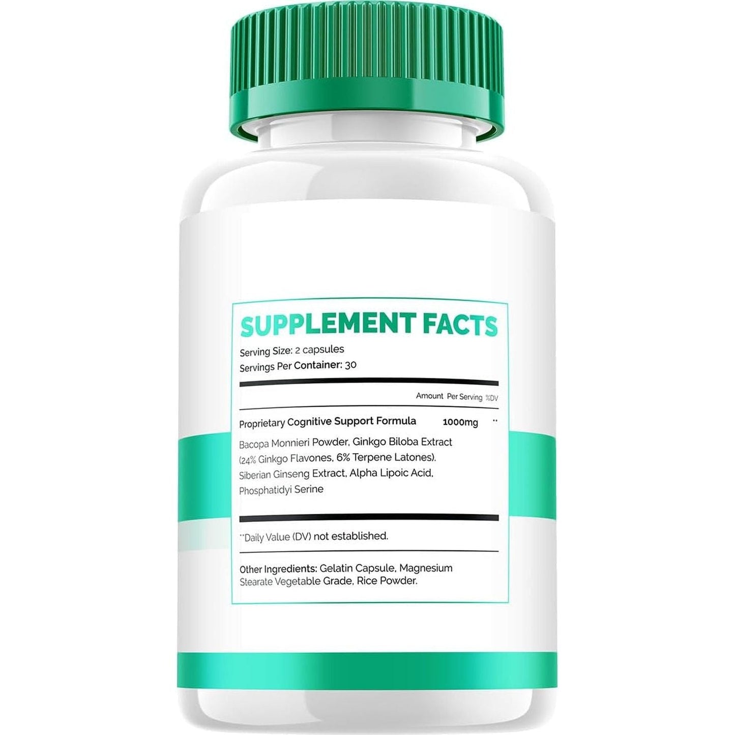 Vertigenics Supplement Capsules –  Optimum Balance, Focus, Concentration, 60 Capsules