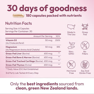 Gum Restore Supports Gum Repair for Receding Gums Treatment - Made in USA, 180 Capsules