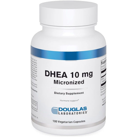 Douglas Laboratories DHEA 10 Mg Capsules - Supports Hormone Balance, Immunity, Brain, Bone Health & Metabolism* 100 Capsules