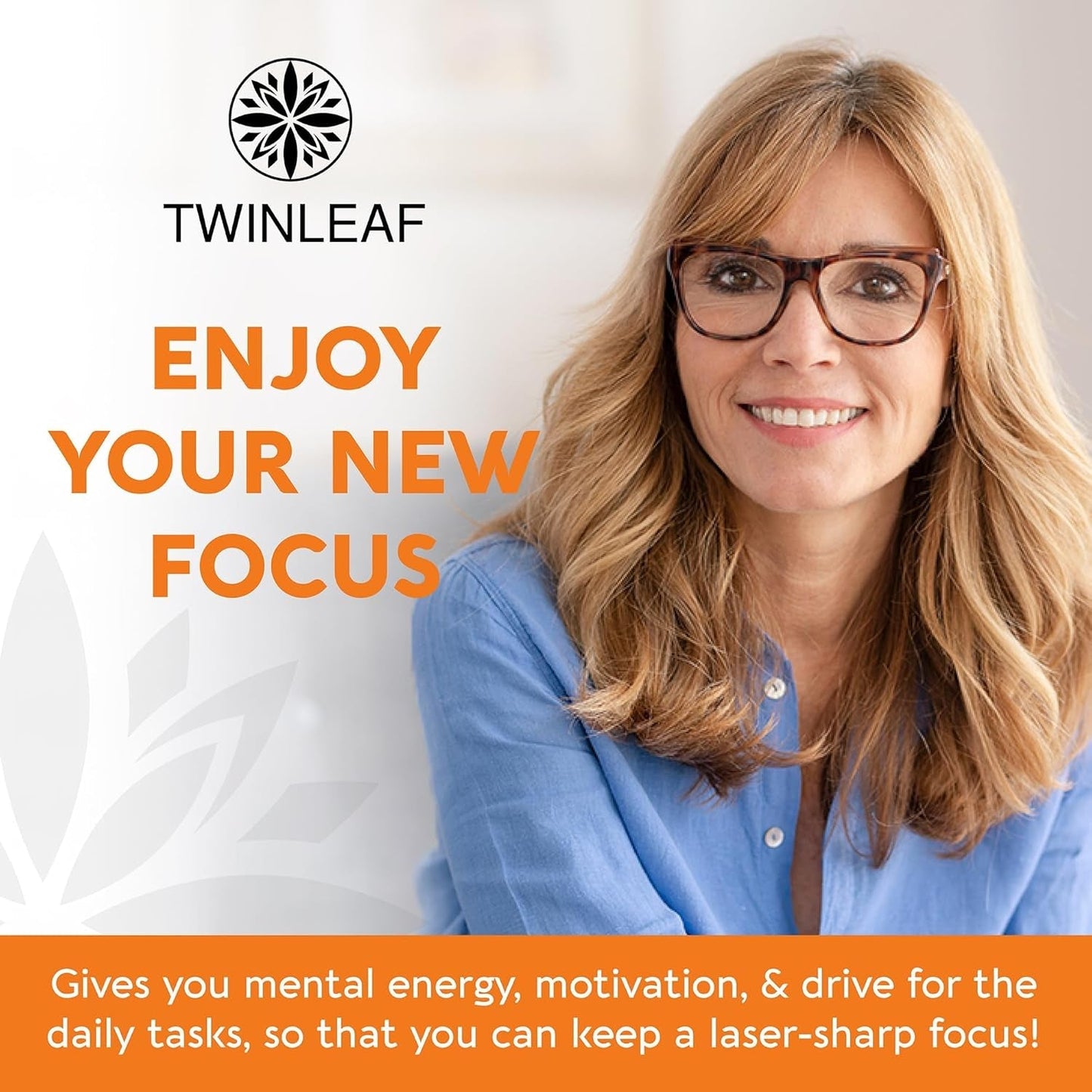 TWINLEAF Dopamine Brain Support Supplement, 1000 Mg Blend - Made in USA - Enhance Mental Well-Being - 60 Capsules