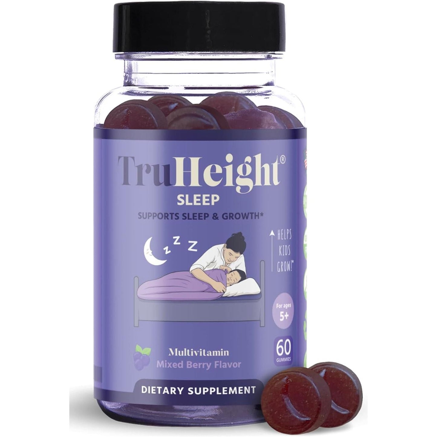 Truheight Sleep Gummies - Kids & Teen Natural Sleep Aid