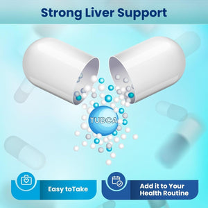 1450MG TUDCA Liver Supplement, Bile Salts Liver Support Supplement Complex, 60 Capsules - Suppviv