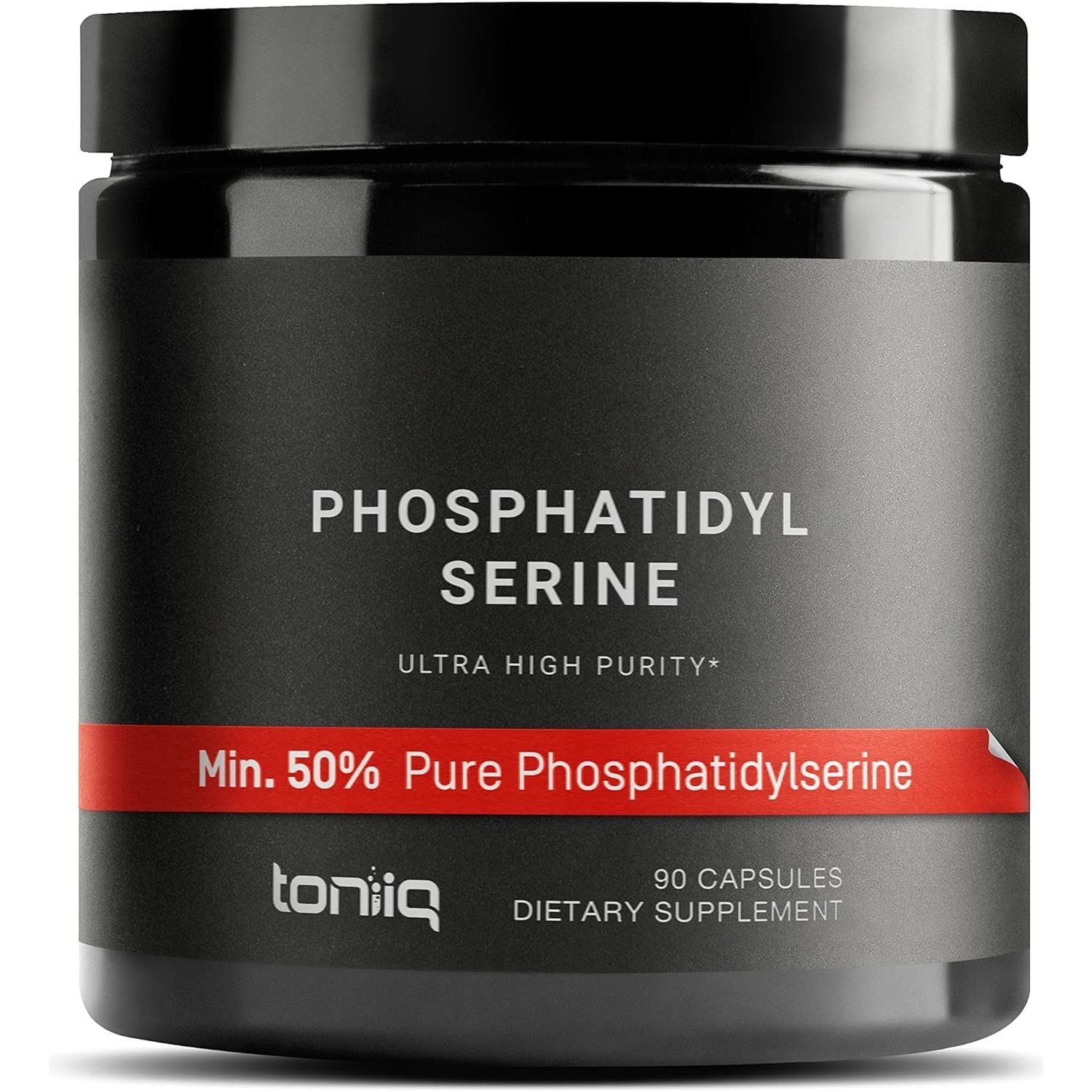 Toniiq Phosphatidylserine - 400Mg Formula - Highest Purity in the US  - 90 Veggie Capsules