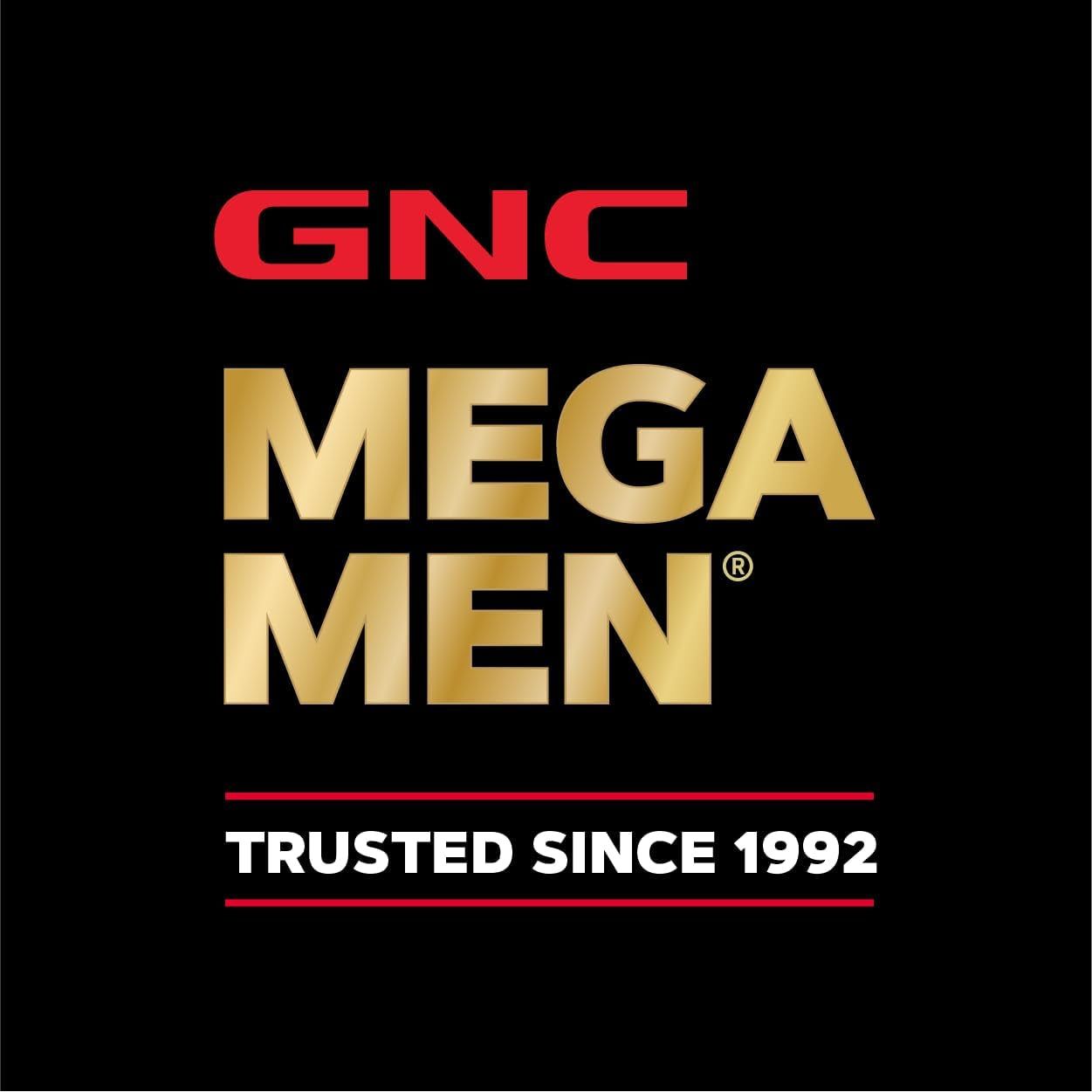 GNC Mega Men Multivitamin | Heart Health, and Immune Support | 90 Count