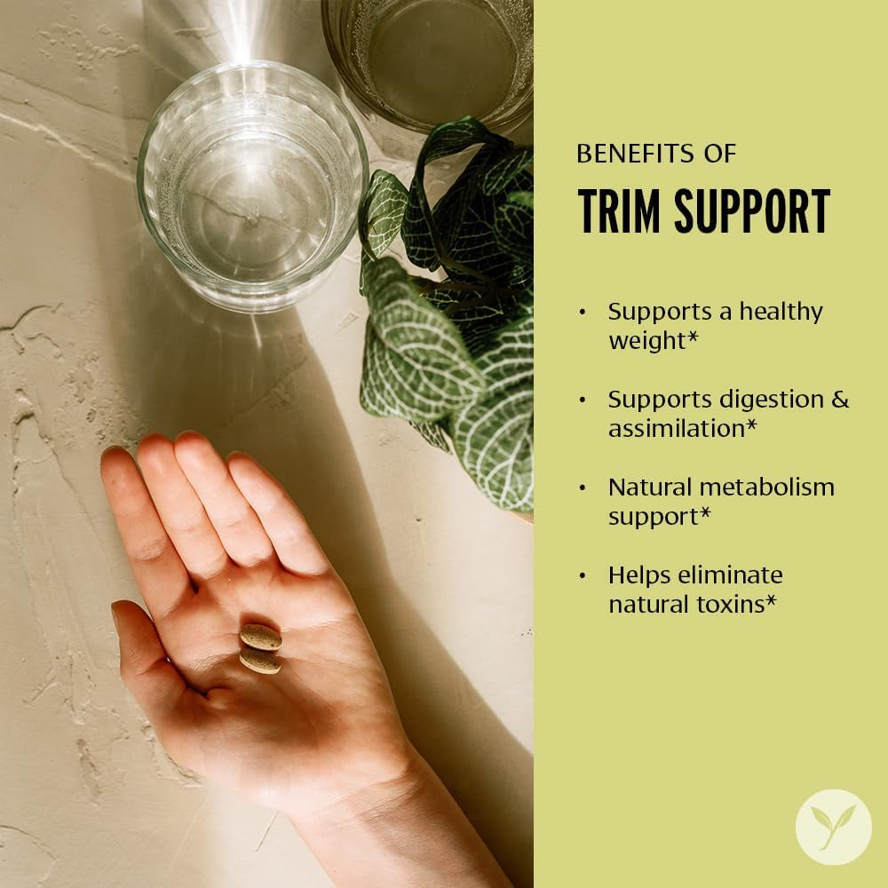 Banyan Botanicals Trim Support – Organic Weight Loss Supplement 90 Tablets