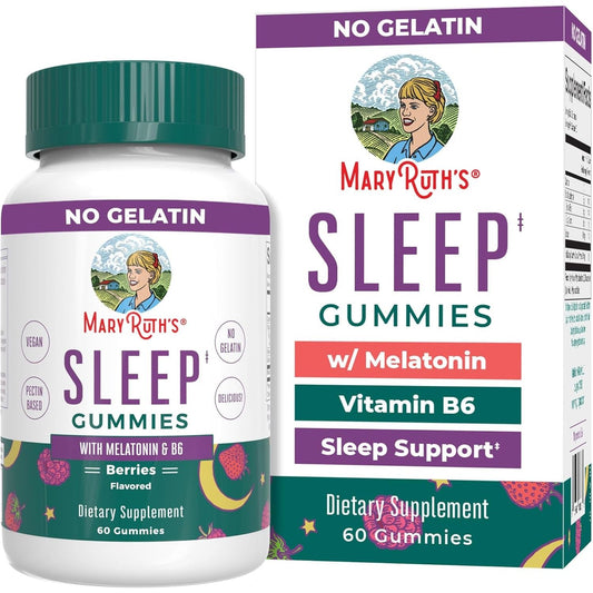 Maryruth'S Melatonin Gummies - Relaxation & Sleep Support for Adults 60 Count