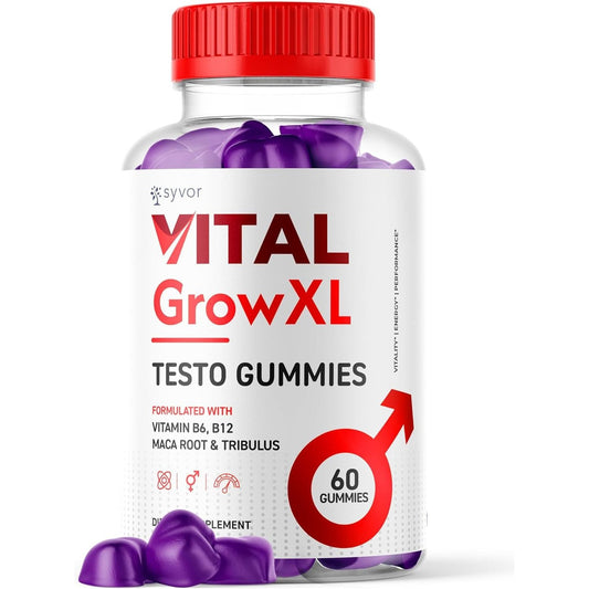 Vital Grow XL Advanced Vitamin Formula Gummy Supplement (60 Gummies)