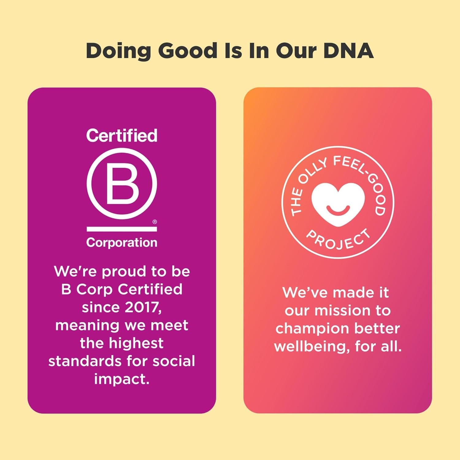 OLLY Daily Energy Gummy, Caffeine Free, Vitamin B12, Coq10, Goji Berry, Adult Chewable Supplement, Tropical Flavor - 60 Count