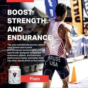Vitargo Carbohydrate Powder, 4.4 LB Plain, Pre, Intra & Post, Sugar-Free Complex Carb Powder for Recovery, Endurance & Muscle Gain