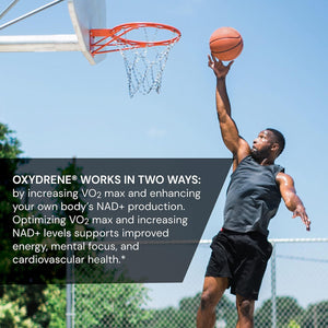 Novex Biotech Oxydrene NAD+ Enhancer - Natural Supplement Promoting Metabolism and Cardiovascular Support - (60 Capsules)
