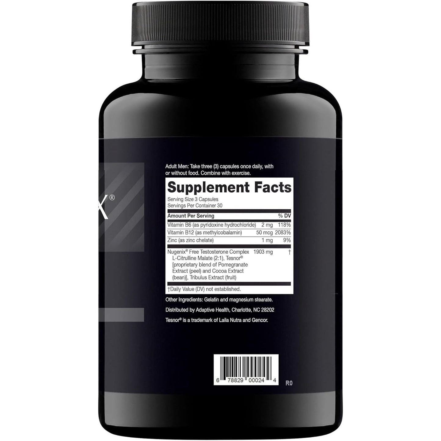 Nugenix T Boost - Free Testosterone Booster Supplement for Men, 90 Count
