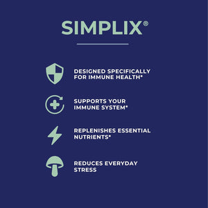 Simplix | Natural Supplement to Strengthen the Immune System | Respond to Outbreaks 60 Veggie Capsules