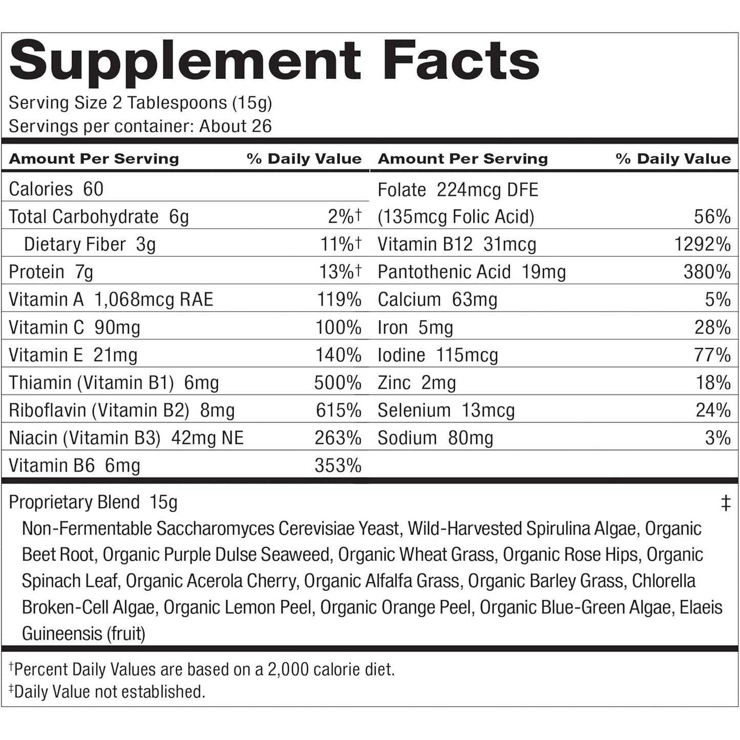 Dr. Schulze’S Superfood plus | Vitamin and Mineral Herbal Concentrate 14 Ounce Powder