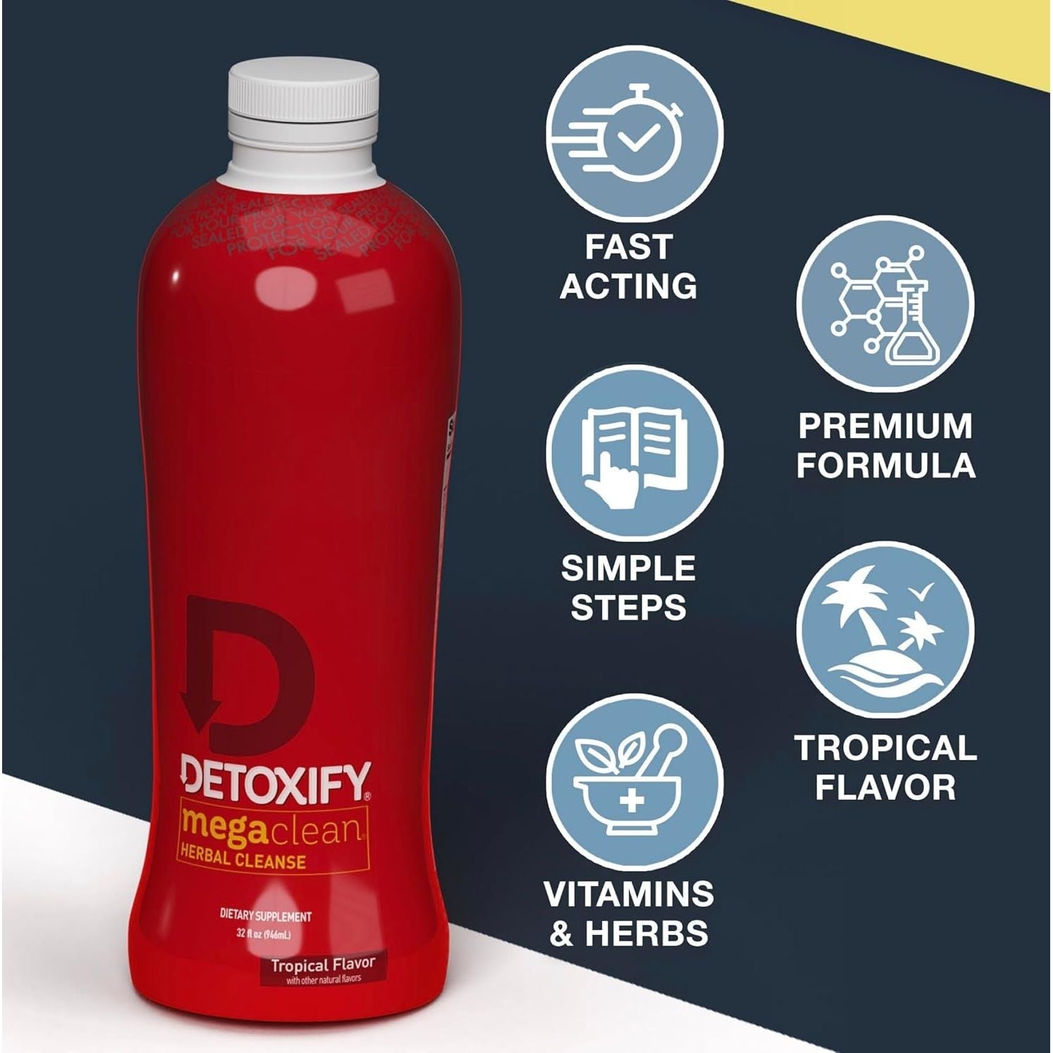 Detoxify – Mega Clean Herbal Detox Cleanse Drink