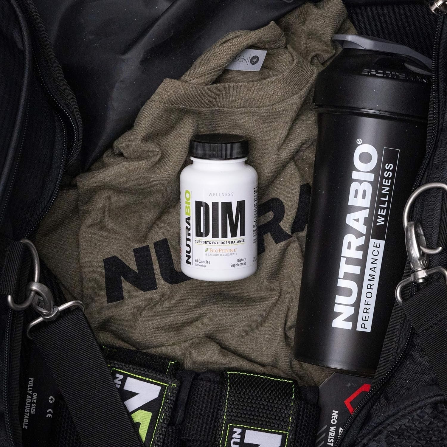 Nutrabio DIM Supplement, Supports Estrogen Balance, 100Mg - 60 Vegetable Capsules