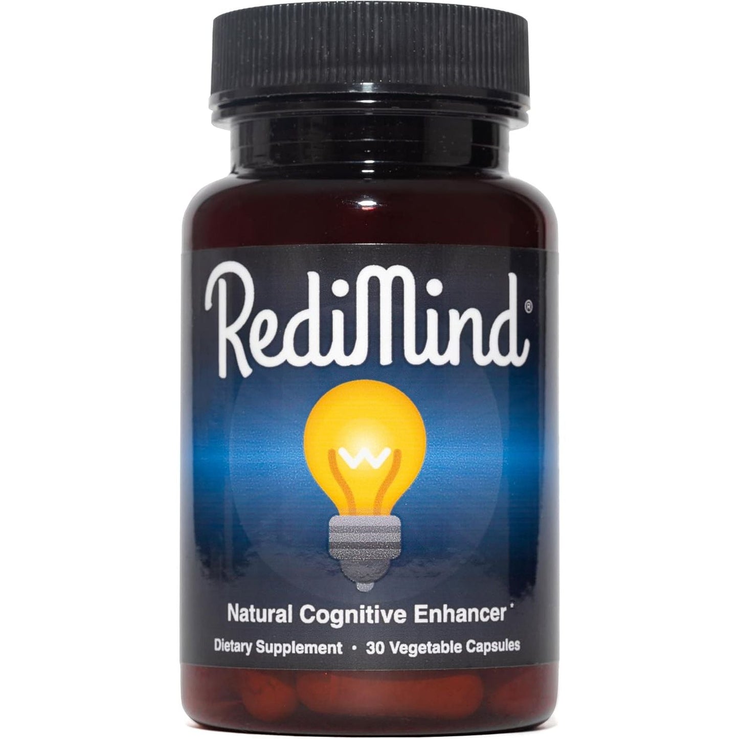 Natural Cognitive Enhancement Supplement Capsule - Non-Gmo, Vegan, Gluten-Free