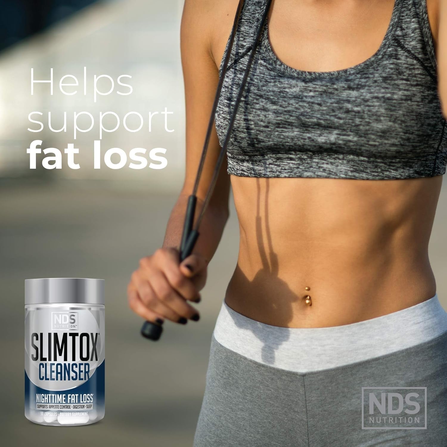 NDS Nutrition Maximum Fat Loss Support through Appetite Control, Restful Sleep, Digestive Health 90 Capsules